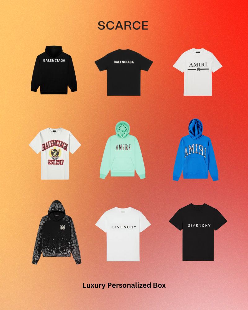 Scarce Summer Luxury Personalized Box - Rhude Premium