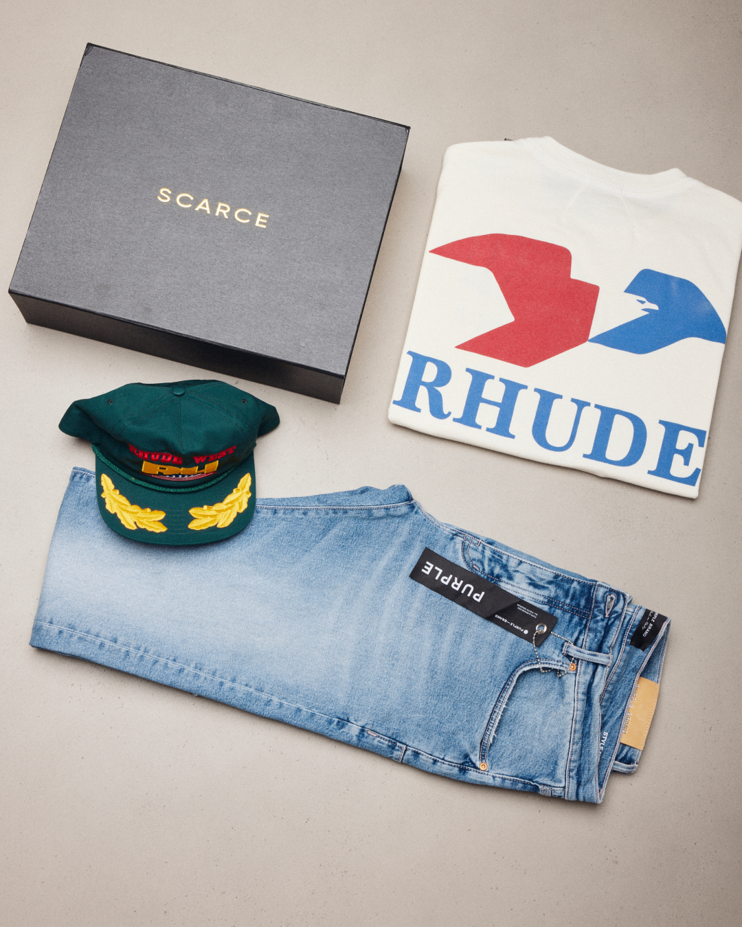 Scarce Summer Streetwear Personalized Box - Denim Tears